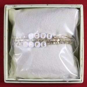 Love Hope Arm Candy Bracelet Eye Candy Los Angeles Luxe Collection